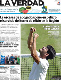 Portada La Verdad 2025-07-12