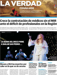Portada periódico La Verdad
