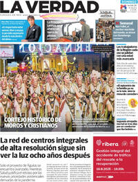 Portada La Verdad 2025-09-14