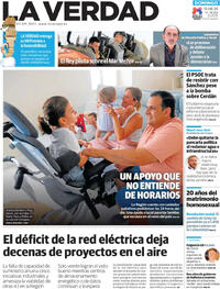 Portada periódico La Verdad