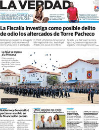 Portada La Verdad 2025-07-15
