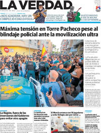 Portada La Verdad 2025-07-16