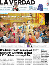 Portada La Verdad 2025-09-16