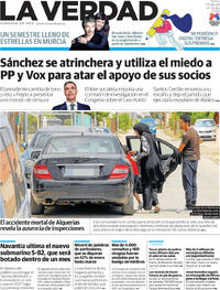 Portada periódico La Verdad