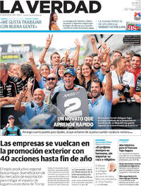 Portada La Verdad 2025-08-18