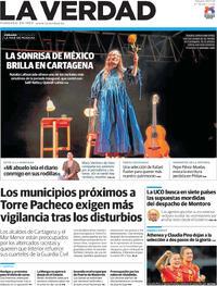 Portada La Verdad 2025-07-19