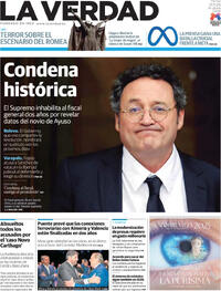 Portada La Verdad 2025-11-21