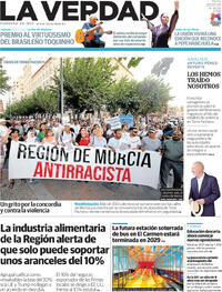 Portada La Verdad 2025-07-22