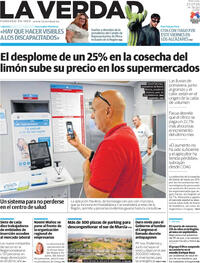 Portada La Verdad 2025-07-23