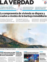 Portada La Verdad 2025-08-23