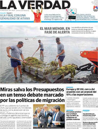 Portada La Verdad 2025-07-24