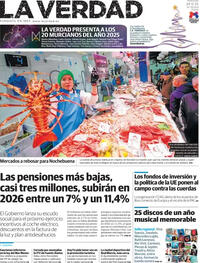 Portada La Verdad 2025-12-24