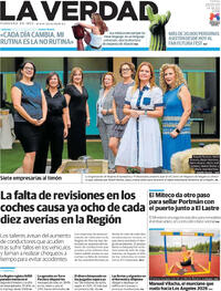Portada La Verdad 2025-07-25