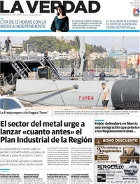 Portada La Verdad 2025-09-26