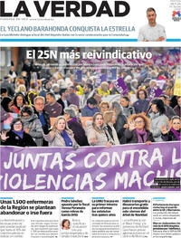 Portada La Verdad 2025-11-26