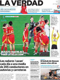 Portada La Verdad 2025-07-28