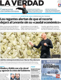 Portada La Verdad 2025-11-28