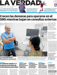 Portada La Verdad 2025-07-29