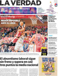 Portada La Verdad 2025-12-31