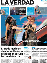 Portada La Verdad 2026-03-01