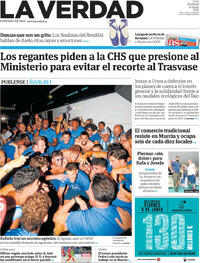 Portada La Verdad 2026-06-01