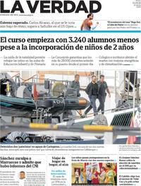 Portada La Verdad 2026-09-01