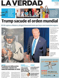Portada La Verdad 2026-01-04