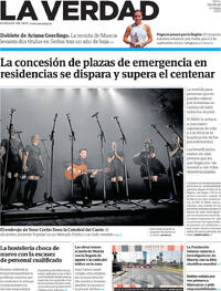 Portada periódico La Verdad