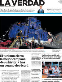 Portada periódico La Verdad