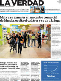 Portada periódico La Verdad