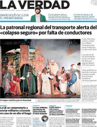 Portada La Verdad 2026-01-07