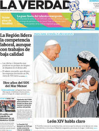 Portada periódico La Verdad