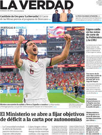 Portada La Verdad 2026-07-07
