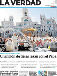 Portada La Verdad 2026-06-08