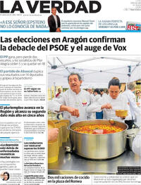 Portada La Verdad 2026-02-09