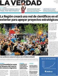Portada La Verdad 2026-04-09