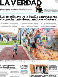 Portada La Verdad 2026-09-09