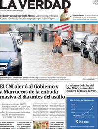 Portada La Verdad 2026-09-10