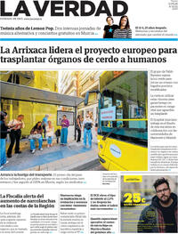 Portada La Verdad 2026-09-11