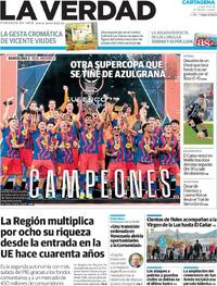 Portada La Verdad 2026-01-12