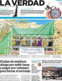 Portada La Verdad 2026-07-12