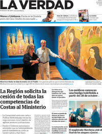 Portada La Verdad 2026-09-12