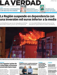 Portada La Verdad 2026-03-14