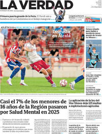 Portada La Verdad 2026-09-14