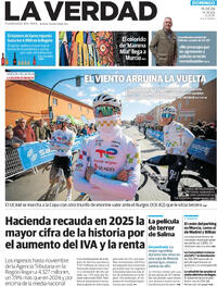 Portada La Verdad 2026-02-15