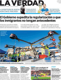 Portada La Verdad 2026-04-15