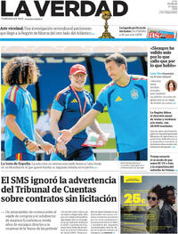 Portada La Verdad 2026-06-15