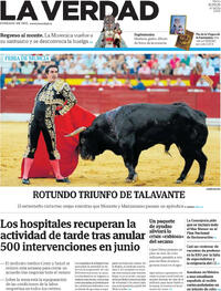 Portada La Verdad 2026-09-15