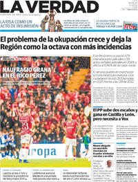 Portada La Verdad 2026-03-16