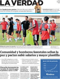Portada La Verdad 2026-07-16